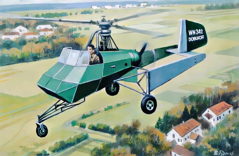 1 342. Немецкий вертолет doblhoff wnf 342. wnf-342 вертолет doblhoff. wnf-342. doblhoff wnf 342 wwii german experimental helicopter.