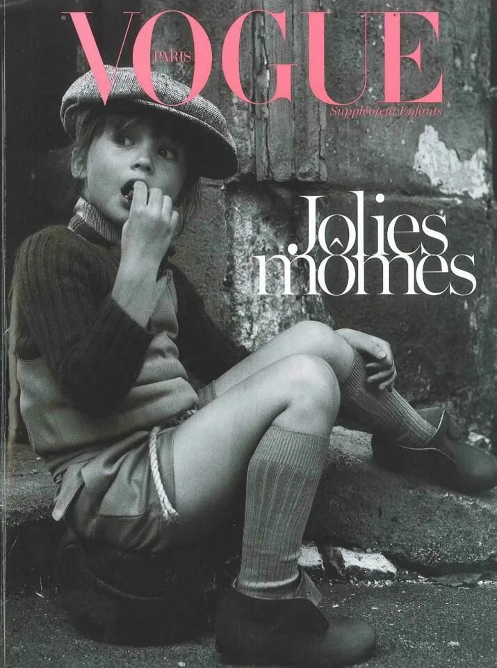 Vogue enfants обложка. Child cover