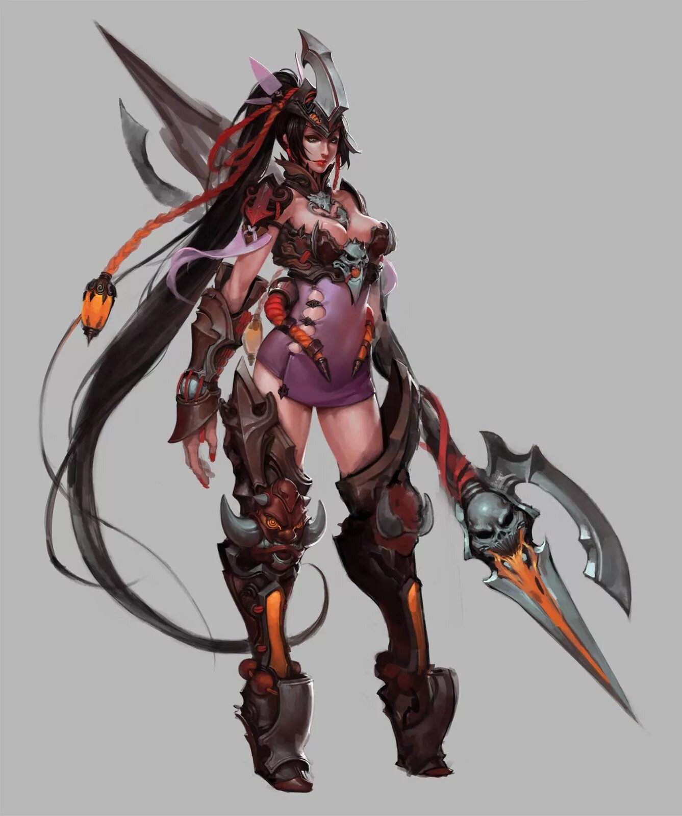 Crystal char. Девушка воин футуризм. женщина в доспехах в полный рост. female character concept. kaiten персонаж.