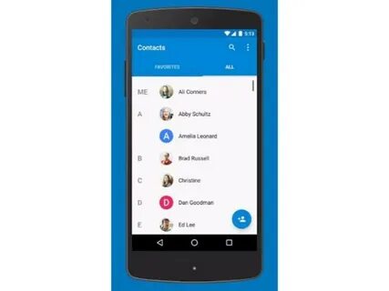Update contacts