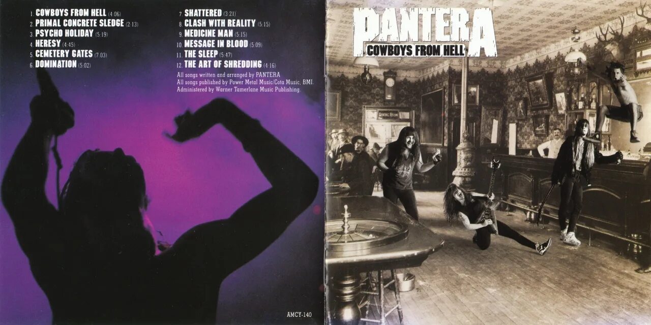 1990 год альбом. Pantera группа 1990. Pantera - Cowboys from Hell - 1990 LP. Pantera Cowboys from Hell 1990. Pantera Cowboys from Hell обложка альбома.