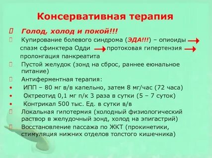 Лечение желудка голодом