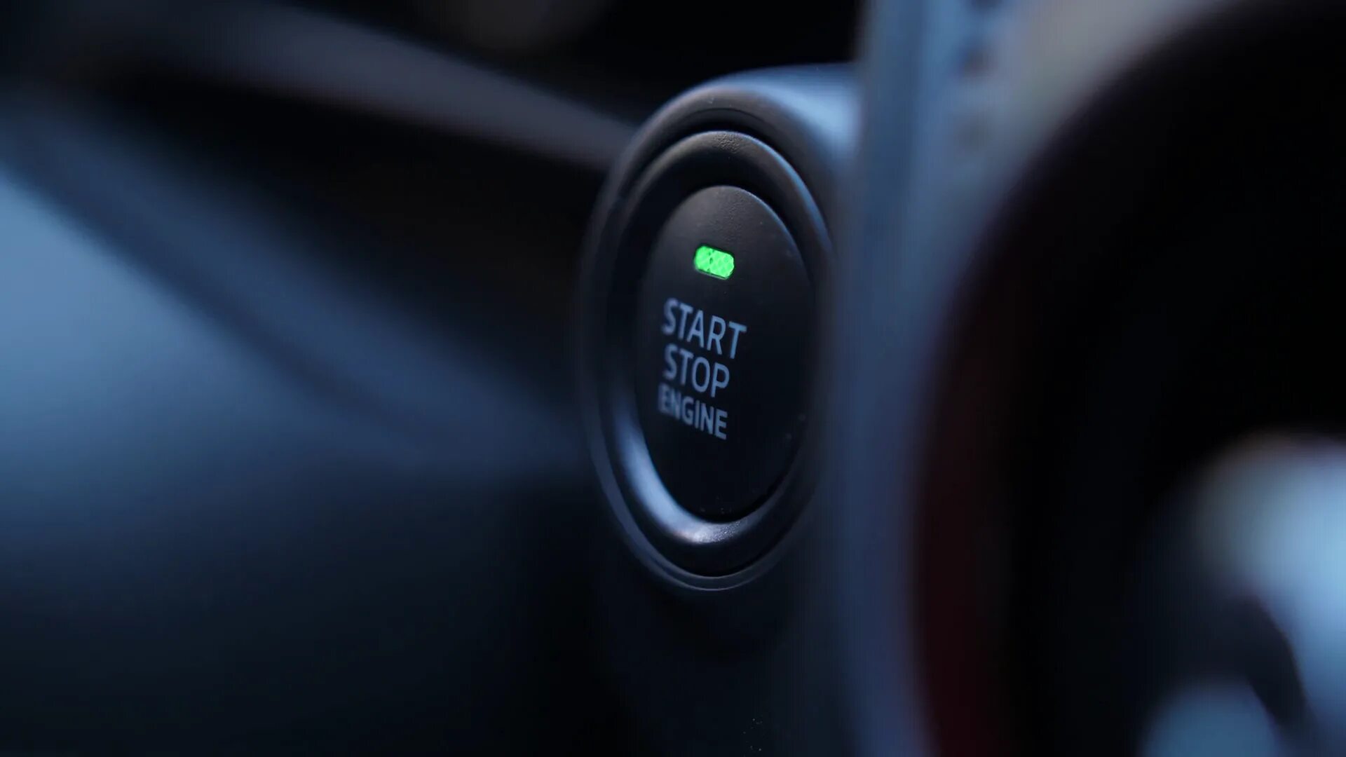 Stop button pressed. Frame shift drive charging. start engine button. start engine button logo.