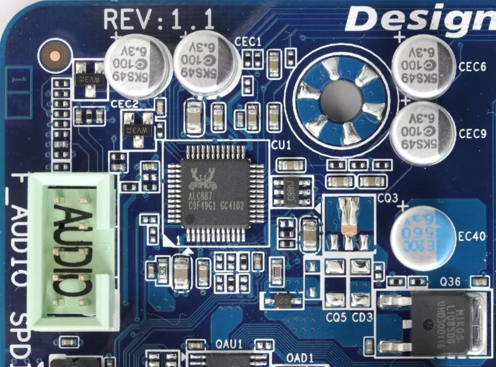 Vt1705 audio codec