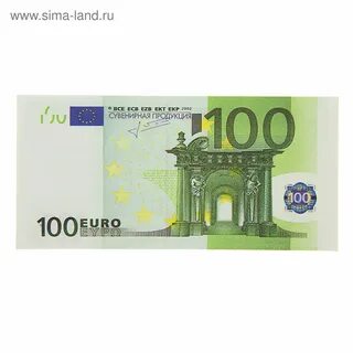 Образцы 100 евро купюра
