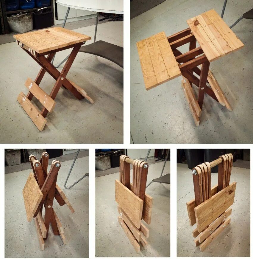Что можно из дерева своими руками. Поделки из дощечек своими руками. Складная мебель из дерева. Раскладной стол из дерева. Разборный стол из дерева.