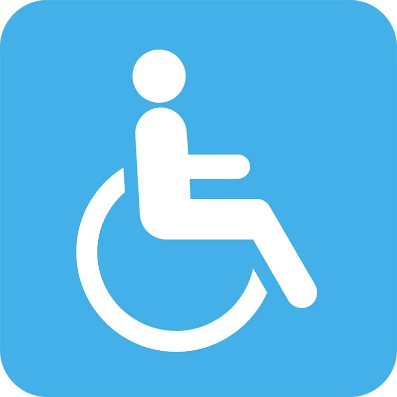 Accessible. Disqwerty. Accessability challenges. Accessible toilets. Access rights icon.