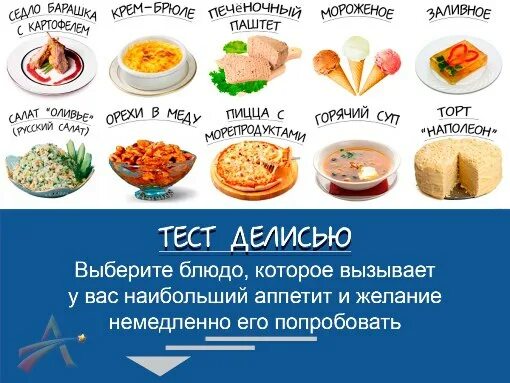 Какое блюдо выберите. Какое блюдо выберите