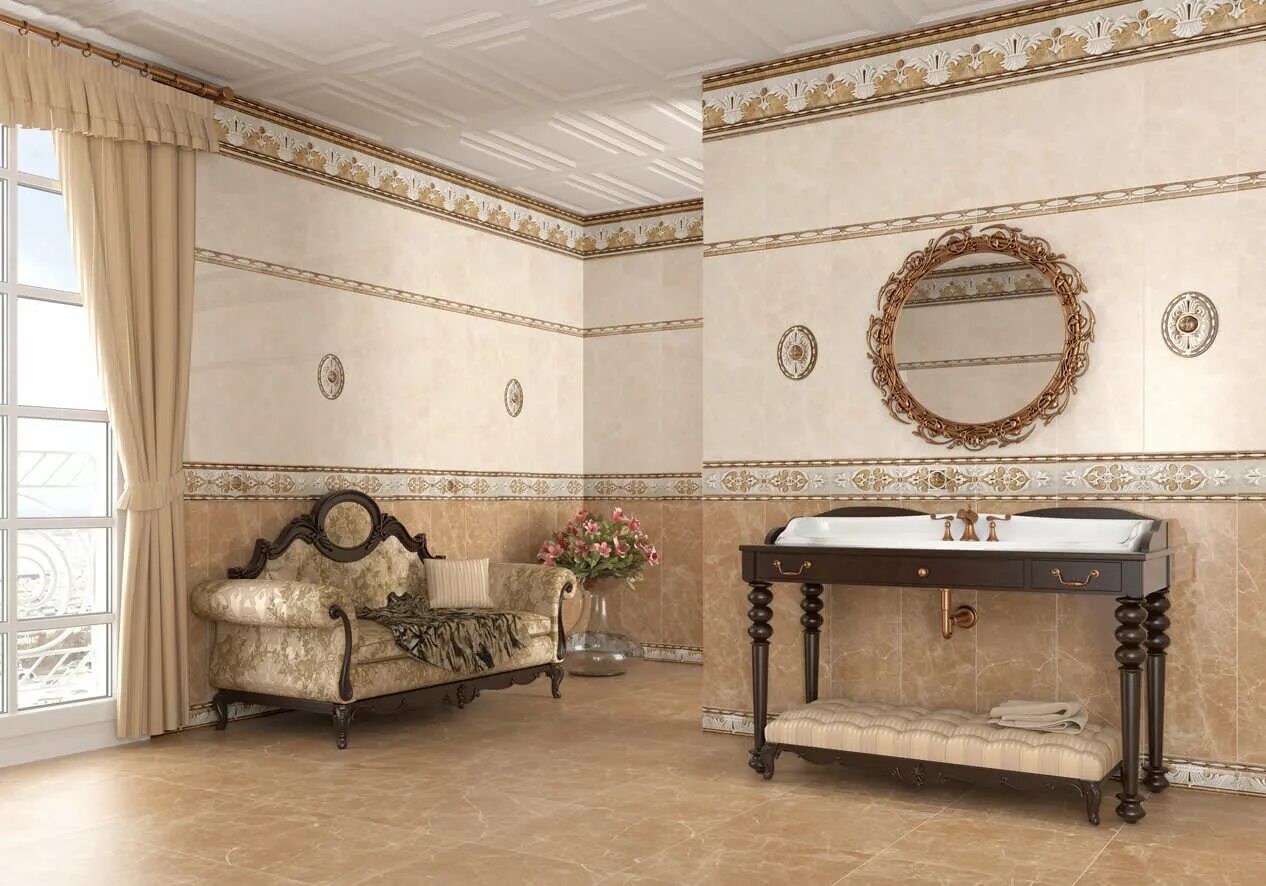Плитка Venus Ceramica: особенности керамической продукции из Испании, настенная 