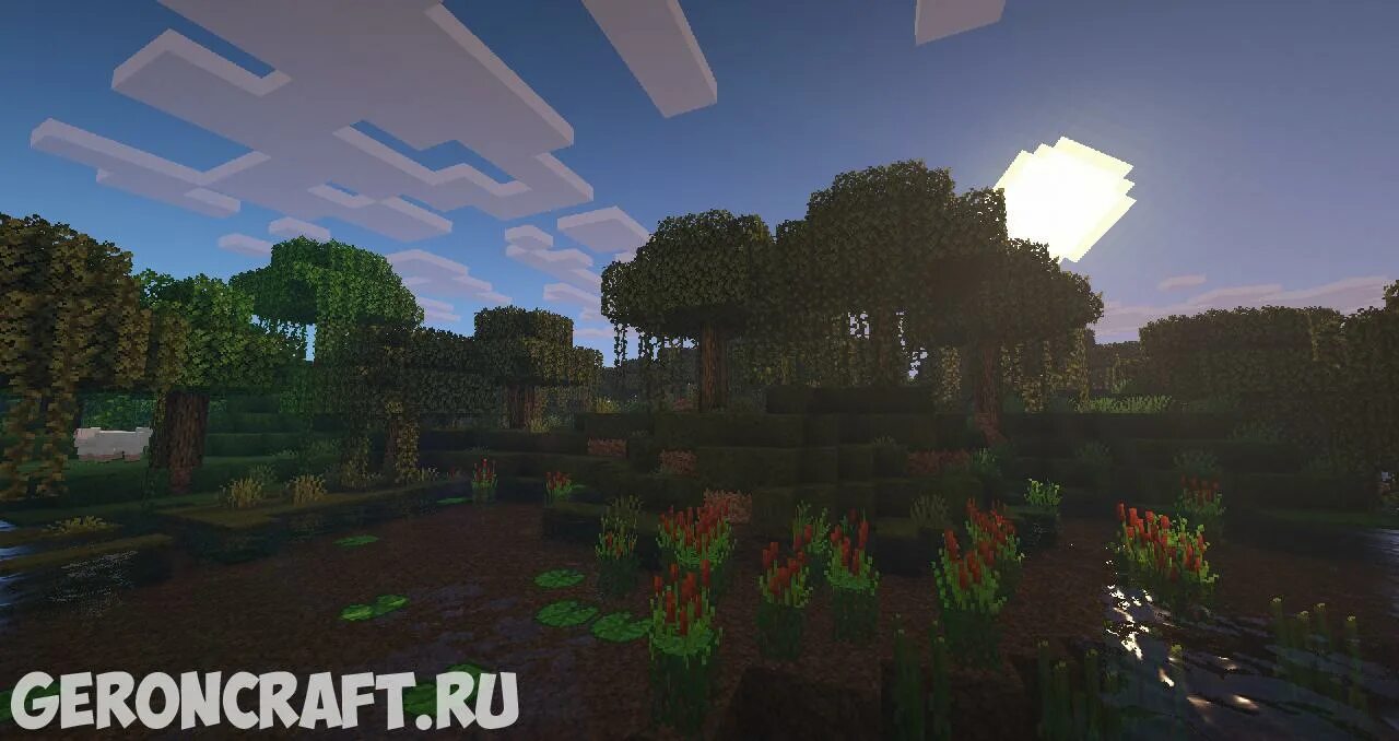 Ultra fast shader. Foliage 1.12.2. Красивые текстуры для майнкрафт 1 19 2. Ресурс пак на пышную листву. Ресурспаки на листву.