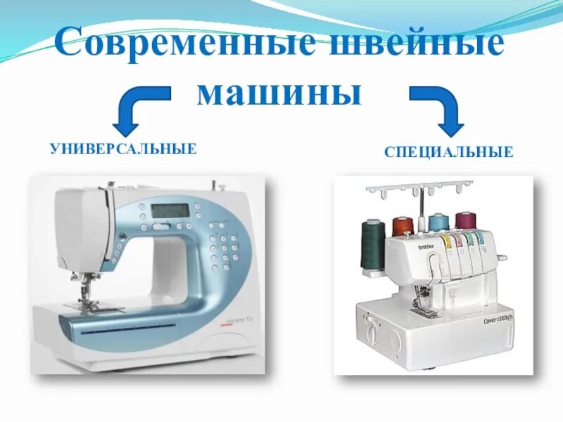 Швейная машинка презентация. Универсальные и специальные Швейные машины. Современные Швейные машины. Современные Швейные машины Швейные машины. Универсальные, Швейные машины · специализированные, · специальные..