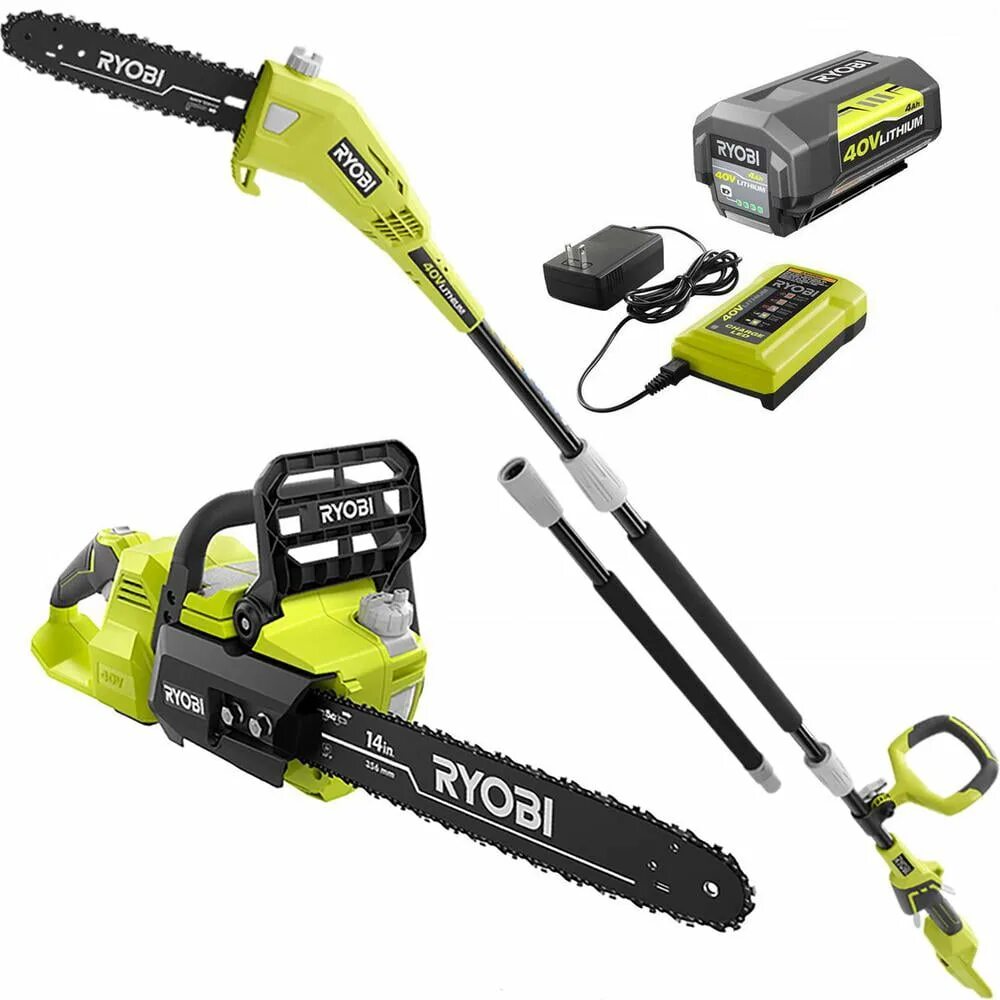 Ryobi 40v Chainsaw. Пила цепная 12 аккумуляторная Ryobi. Ryobi Pole saw. Цепная пила 18 вольт Ryobi.