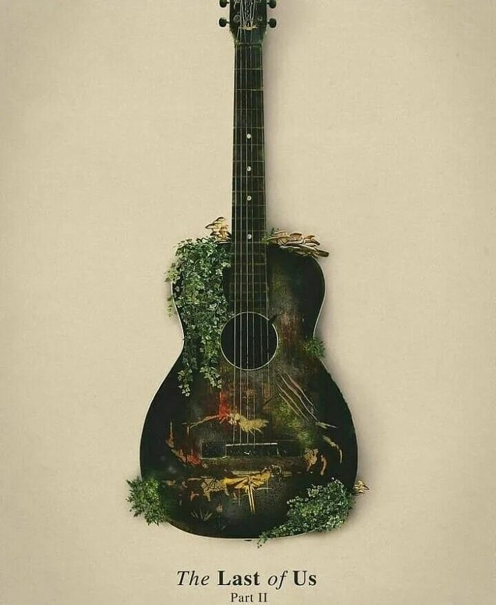 Last of us 2 гитара. Гитара джоэла the last of us 2. the last of us джоэл с гитарой.
