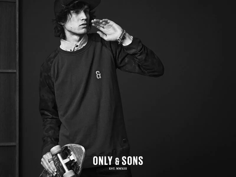 Son collection. Only sons. Only & sons logo. Only&sons est.MMXIII. Only sons бренд история.