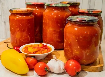 Лечо с помидорами и чесноком рецепты