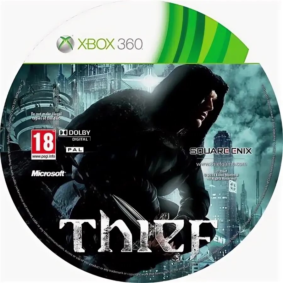 Thief Xbox 360 Disc. Игра Thief (xbox360). Копия Xbox 360.