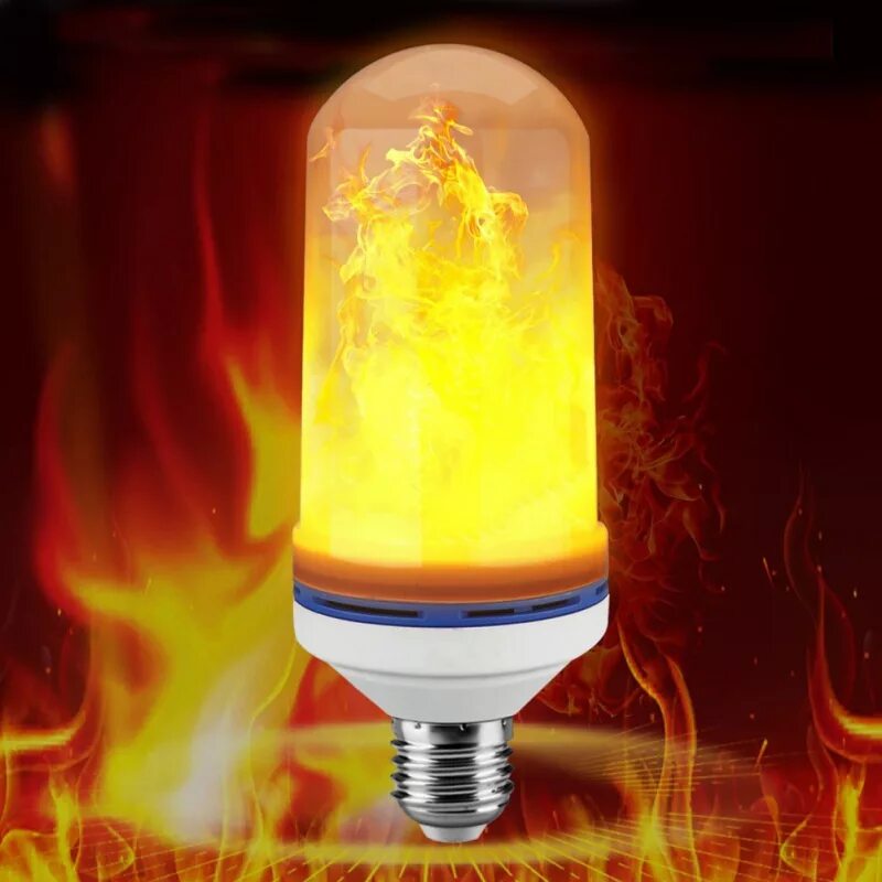 Купить лампочку огонь. Лампа led Flame Bulb с эффектом пламени огня. Светодиодная лампочка с эффектом пламени e27. Свеча декоративная эффект пламени e27. Светодиодная лампа led Flame Bulb.