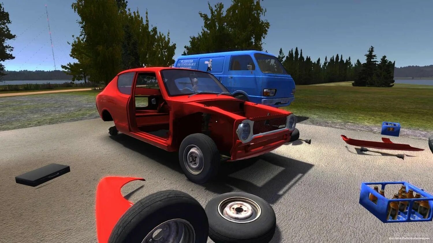 Как начать играть в my summer. Саммер кар. игры саммер кар. my саммер car. лаунчер my summer car.