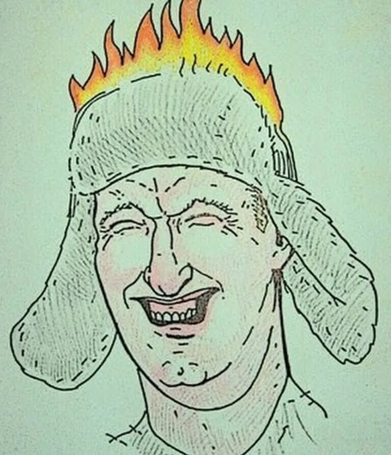 На нем и шапка горит. На воре и шапка горит. фразеологизм на воре шапка горит. на воре шапка горит рисунок. иллюстрация к фразеологизму на воре шапка горит.