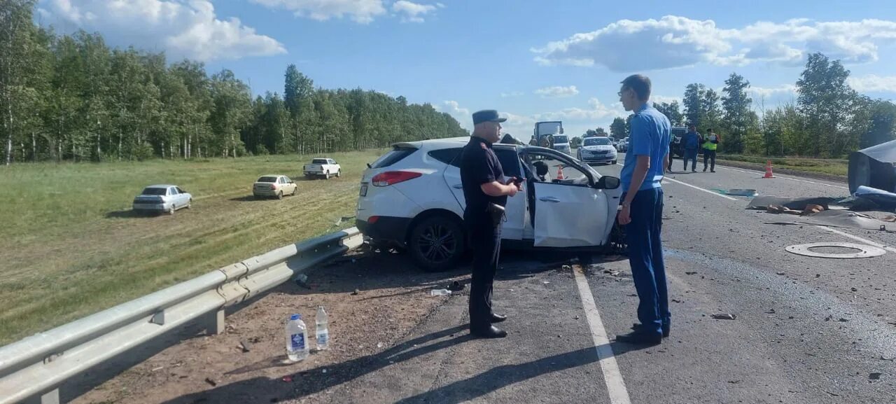 М5 новости сегодня. ДТП на трассе м5 в Самарской области.