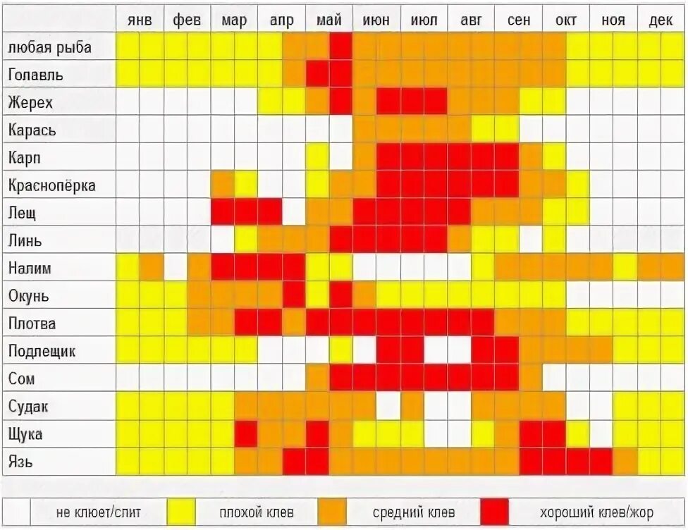 Клев рыбы. Календарь клева голавля. График клева судака. Таблица клева рыбы голавль.