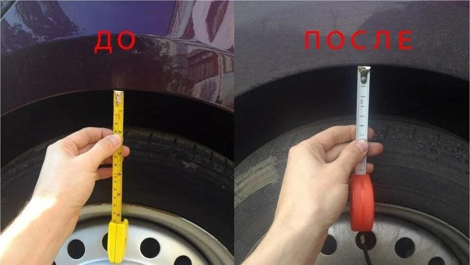 На сколько проставки поднимают машину