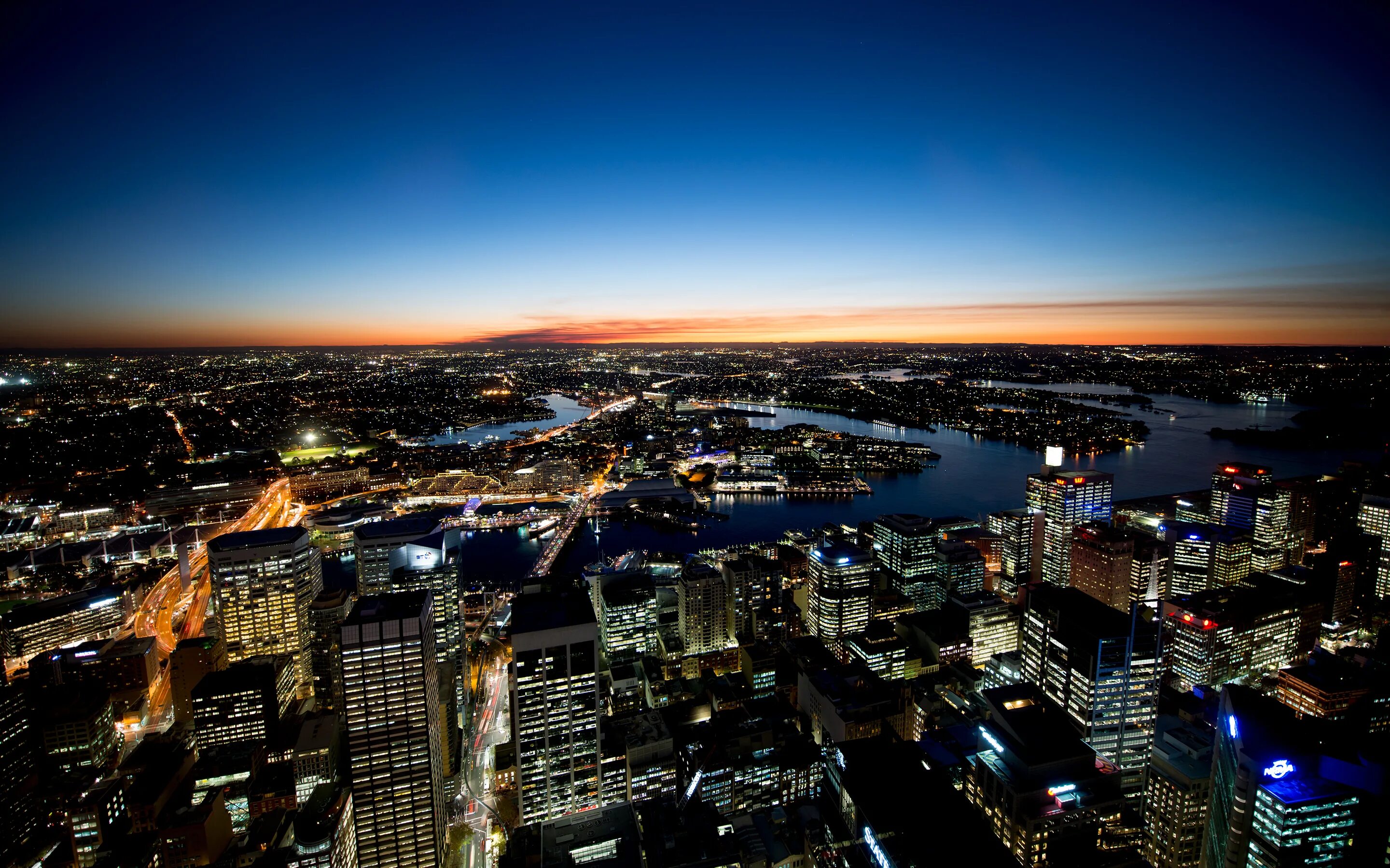 Сидней Найтс Австралия. Ночной город. Ночной город панорама. Панорама ночного городка.