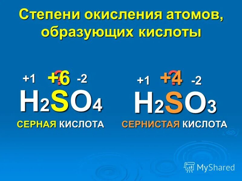 Определите степень окисления h2co3