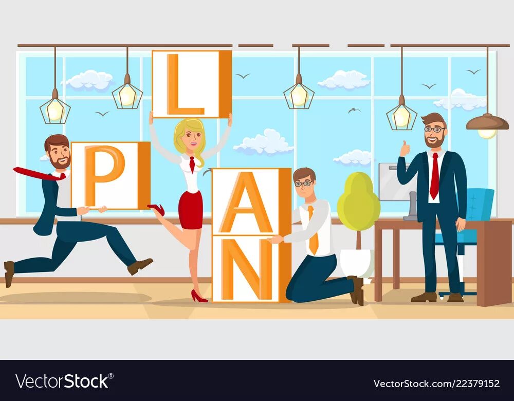Working days starts. Компания иллюстрация картина. С чего начать? Вектор. Teamwork vector PNG.