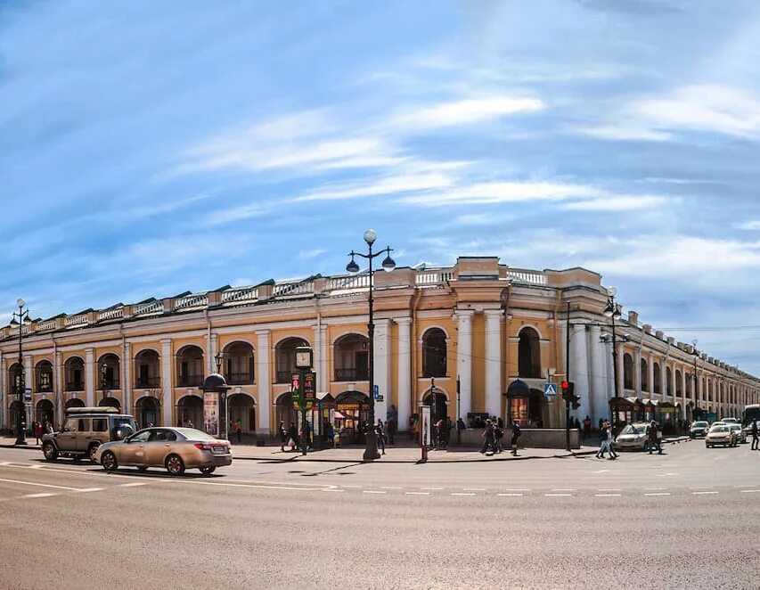 Гостиный двор Санкт-Петербург. Петербургский Гостиный двор Растрелли. Гостиный двор в Петербурге (архит. Валлен-Деламот, 1761-1785 гг.).