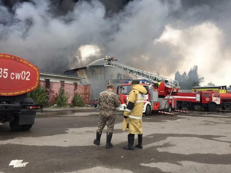 Пожарный техника в Казахстане Алматы.