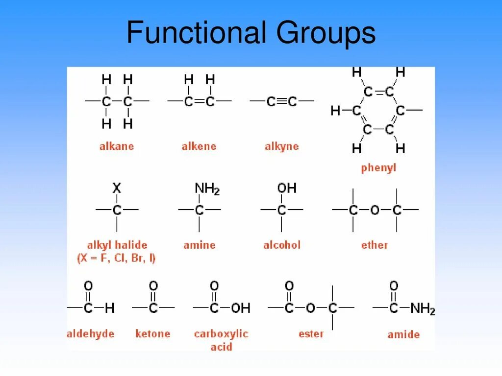 Functional Groups. C5h12 функциональная группа. Functional Groups of Organic Chemistry. C6h1206 функциональная группа.