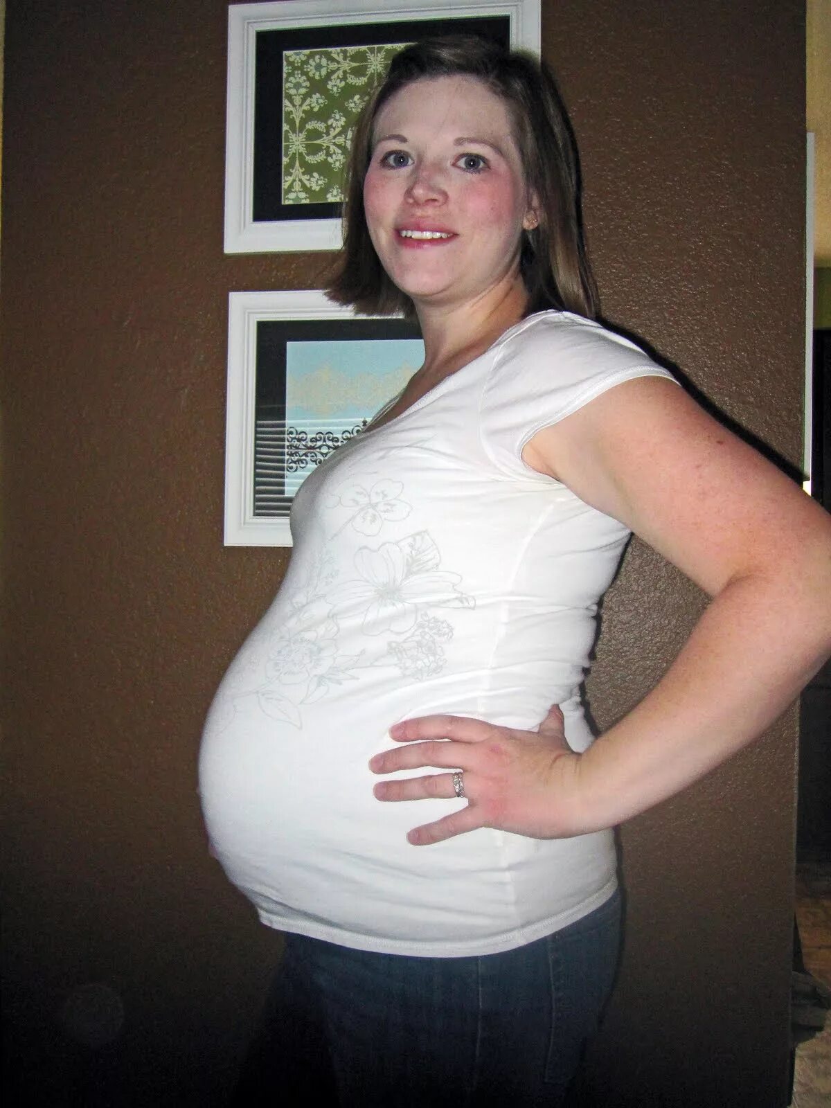 Женщина беременна 30 недель.