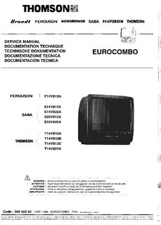 Инструкция thomson
