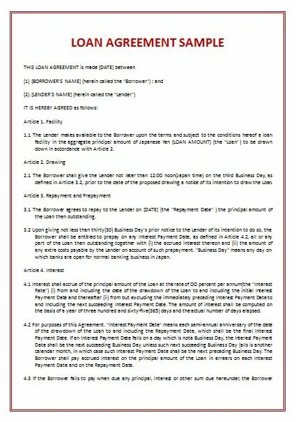 Simple loan. Personal loan agreement sample. Loan agreement sample. Loan agreement. Loan agreement signed by company.