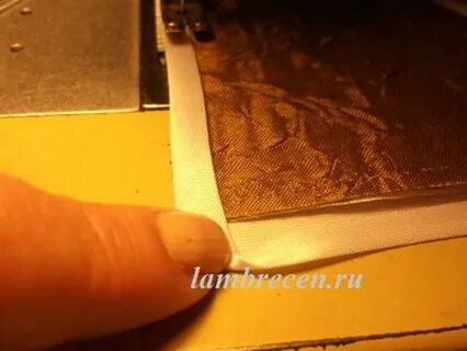 Как правильно обработать косой бейкой