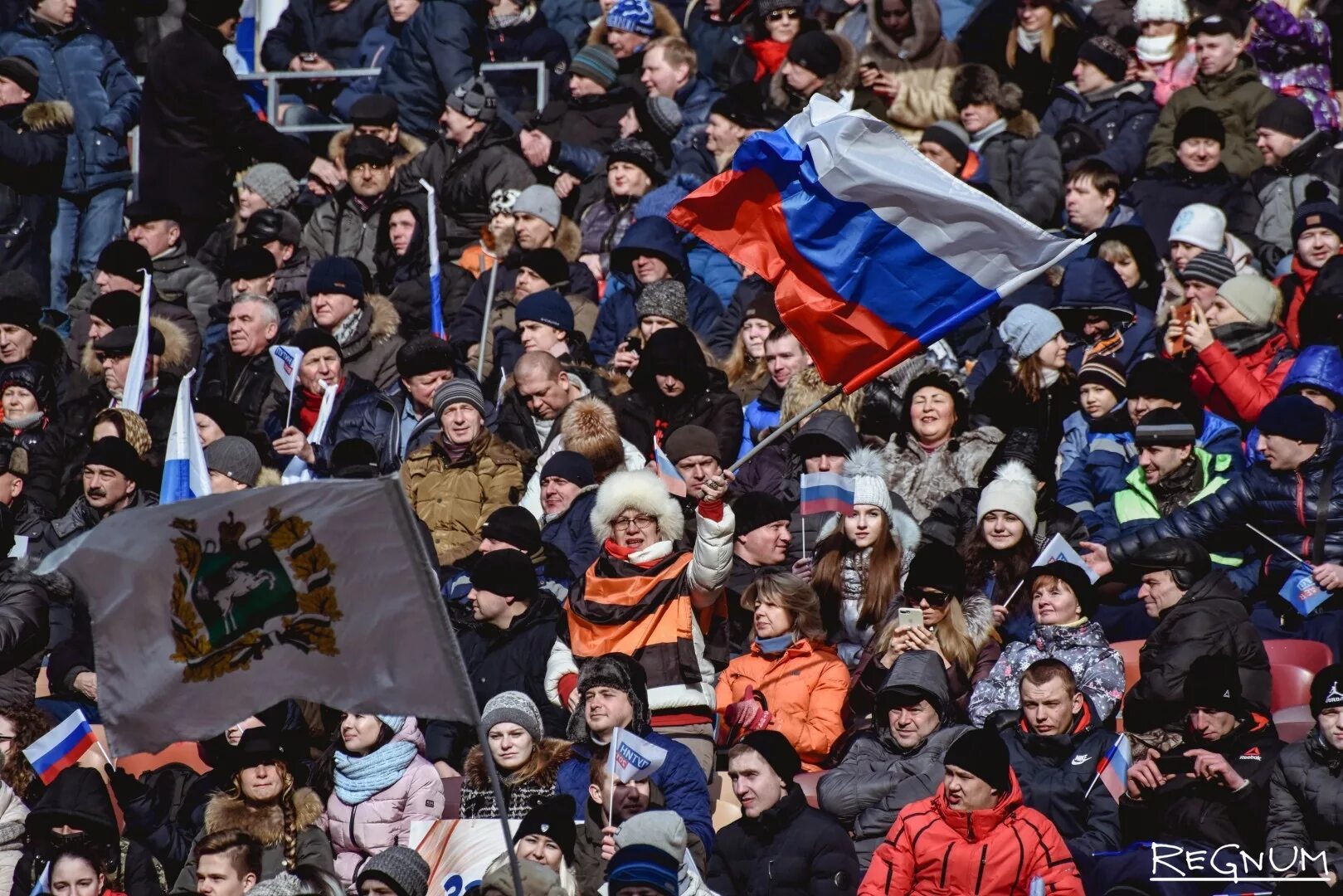 Митинг в Лужниках. Россия народом сильна. Сильная Россия фото.