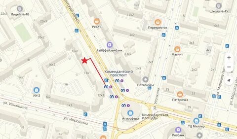 Комендантский 21 к 1