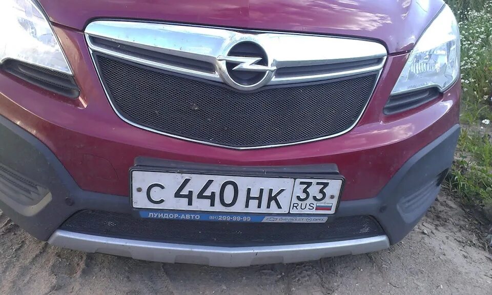 Сетка решетки радиатора. - Opel Mokka, 1,8 л, 2015 года тюнинг DRIVE2