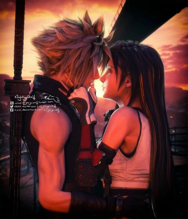 Клауд страйф и тифа локхарт 18. Клауд и тифа аниме. Последняя фантазия клауд и тифа. Final fantasy 7 remake tifa. Final fantasy клауд и тифа.