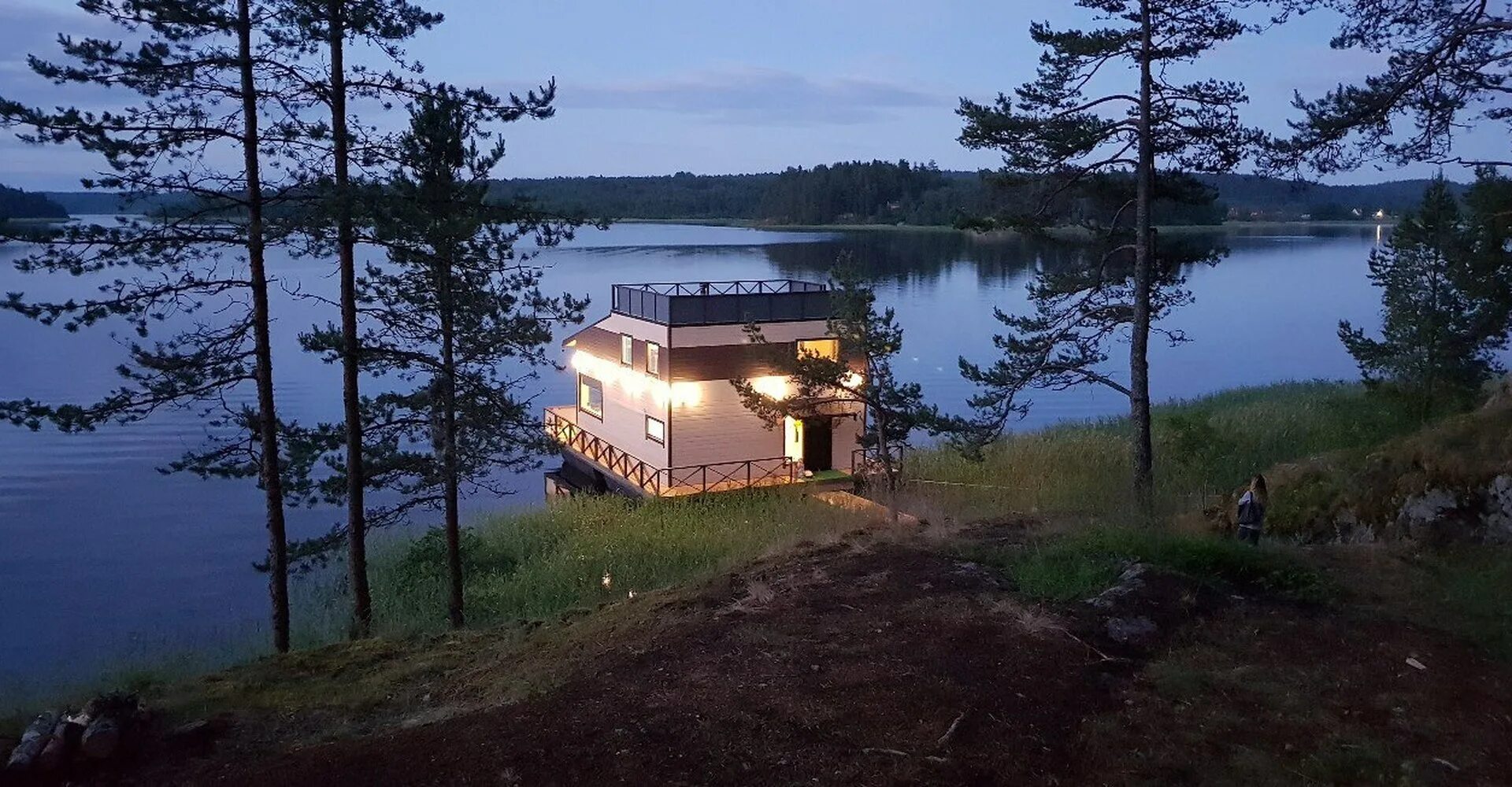 Плавдом Карелия Лахденпохья. Хаусбот Ковчег в Карелии. Карелия Лахденпохья хаусбот. Хаусбот Ладожское озеро. Теплые озера домики