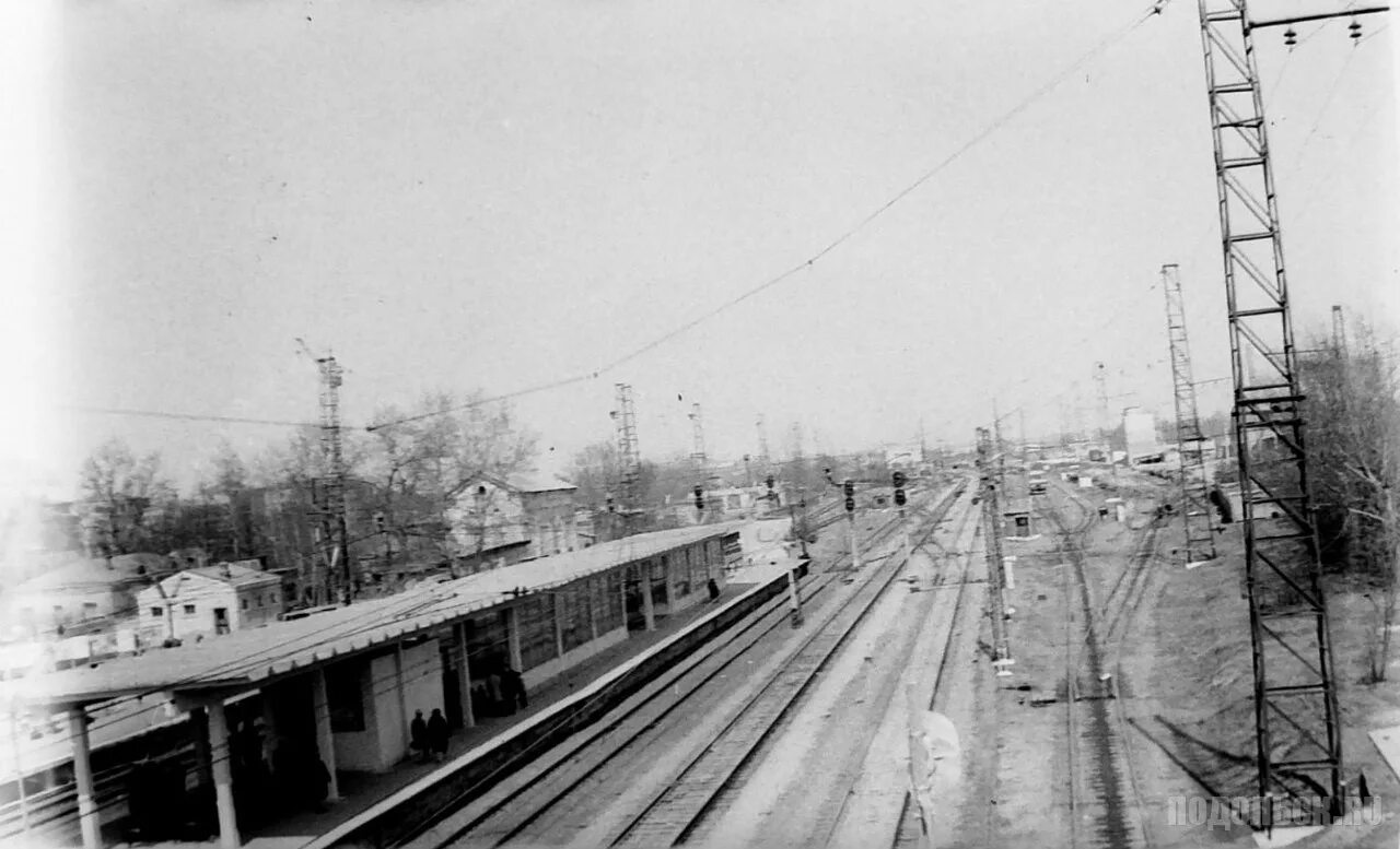 Работа е подольск. Подольск станция 80 е. подольск 1970. подольск станция 90 е.