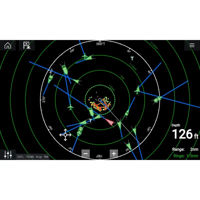 Фантомные метки на радаре что это такое. Raymarine ais700. радар ais. цель на радаре. цели аис на экране радара.