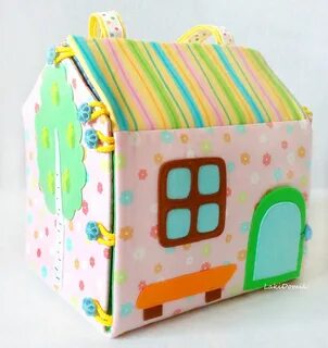 Игрушка мягкий домик