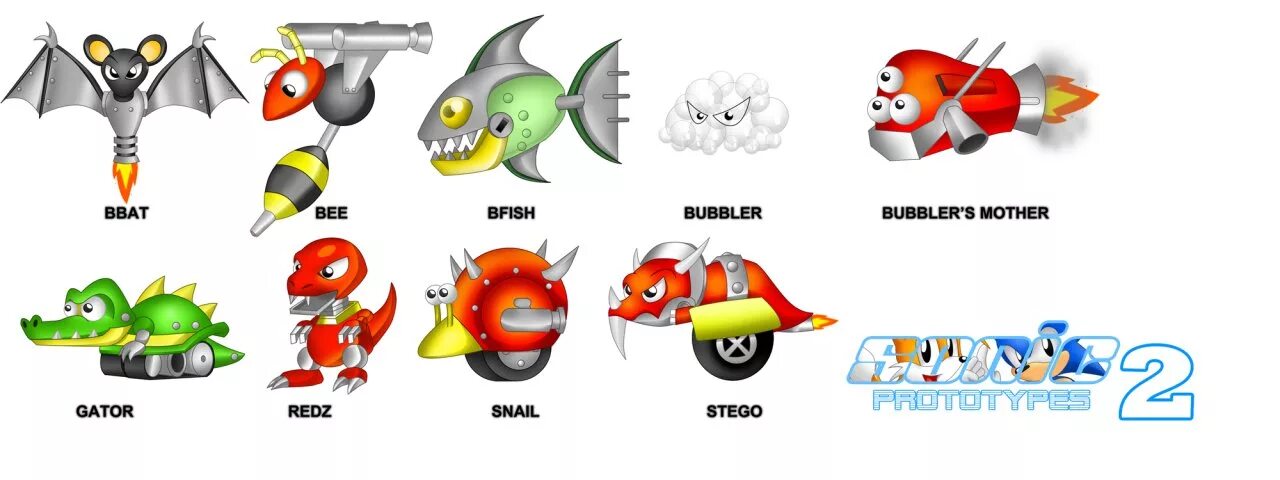 Sonic 2 lost prototype. Бадники эггмана из соник 2. sonic cd badniks. соник 3 бадники. бадники из соника 3.