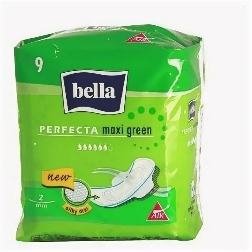 Прокладки bella maxi. Bella прокладки perfecta Maxi Green. Bella прокладки perfecta 6 капель.