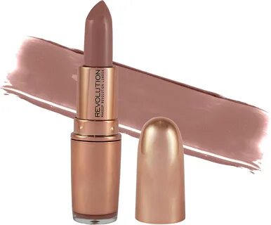 Revolution Rose Gold Nude Lipstick. 