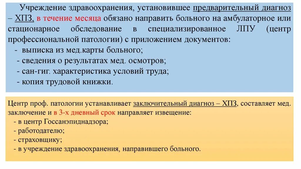 Предварительный диагноз. Как подтвердить предварительный диагноз. Стационарное обследование.