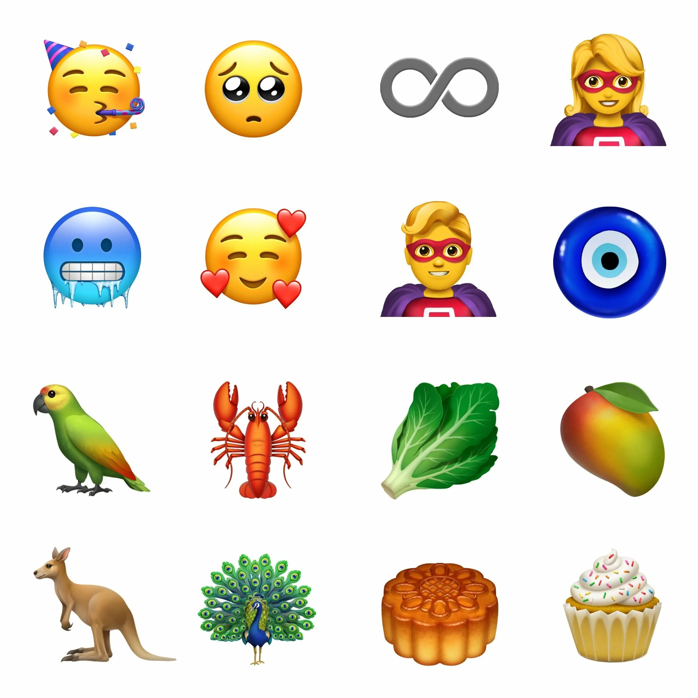 Смайлики IOS. Новые смайлы. Смайлы на айфон 12. Эмодзи предметы.