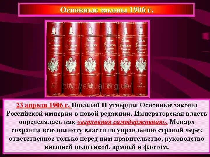 Основные государственные законы текст. Основные законы 1906 г. Основных законов Российской империи. Основные государственные законы Российской империи. Основные законы 1906 кратко.